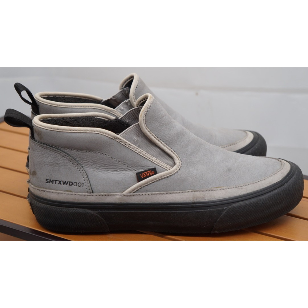 VANS Mid Slip SF MTE Sam Taxwood Mens Sz 10 Gray Black | VN0A3ZCA0BR - Picture 4 of 10